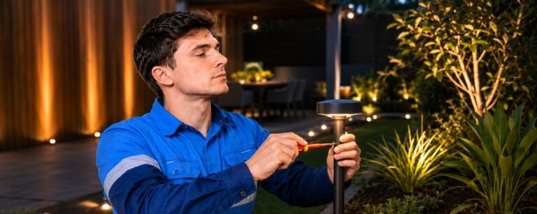 Garden Lighting Installation in sydney