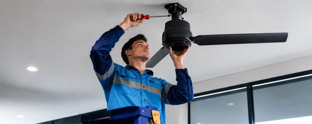 Installing electric fan in sydney